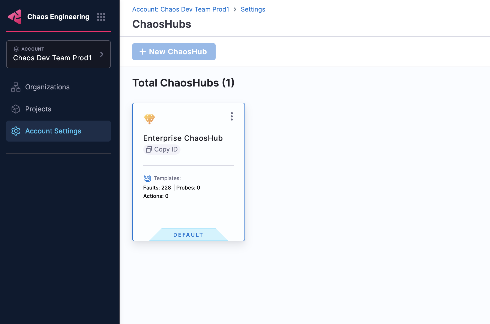 Enterprise ChaosHub